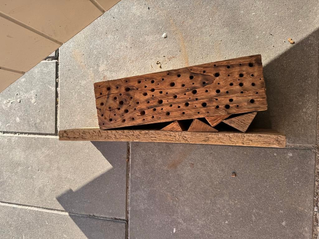 Houten insectenhotel - Handgemaakt en duurzaam, Ophalen, Nieuw
