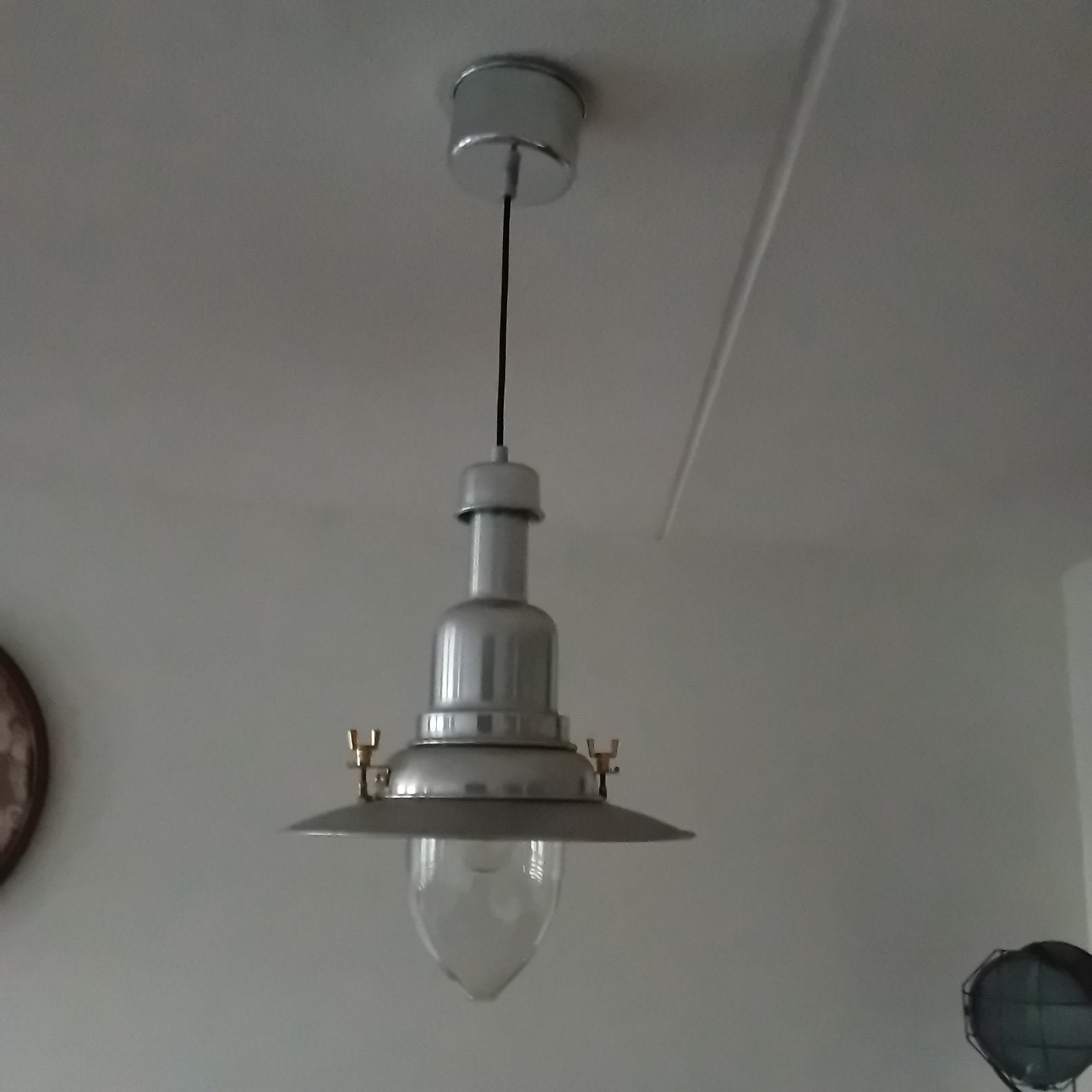 Visserslamp, Ophalen of Verzenden, Zo goed als nieuw, Metaal