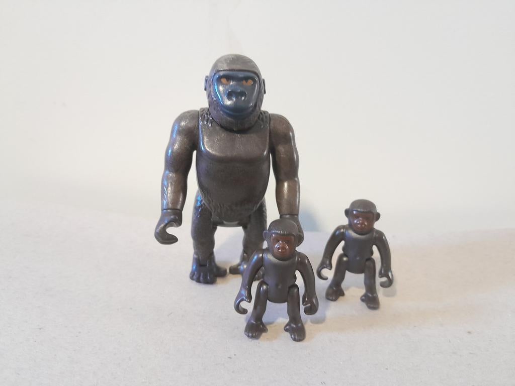 Playmobil 6639 Gorilla's, Kinderen en Baby's, Speelgoed | Playmobil, Ophalen of Verzenden, Zo goed als nieuw, Complete set
