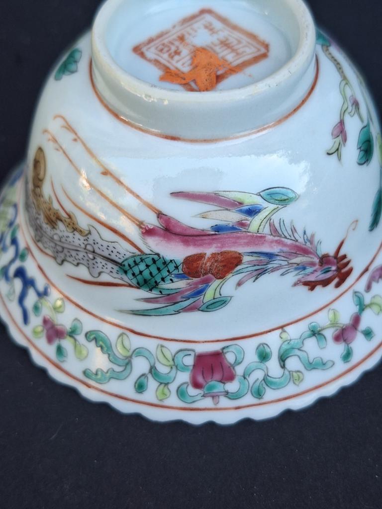 Straits Peranaken Familie rose kommetje 19e eeuws  CHINA, Antiek en Kunst, Antiek | Porselein, Ophalen of Verzenden