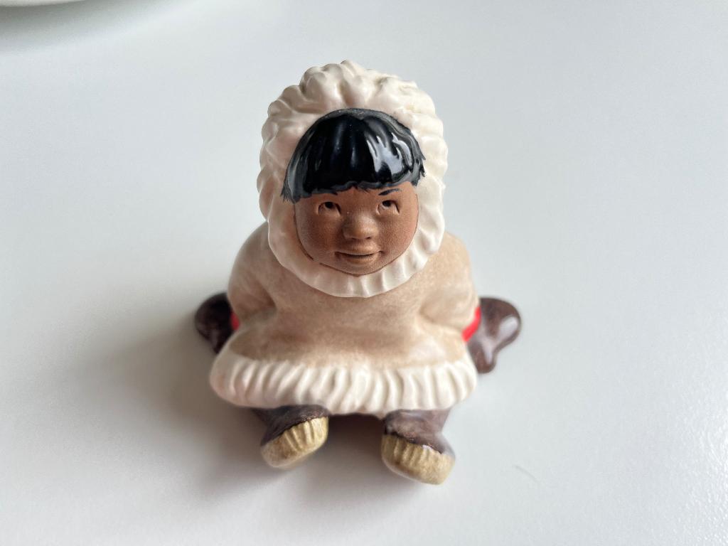 Antieke C. Alan Johnson "Joey" inuit figuur, Ophalen of Verzenden