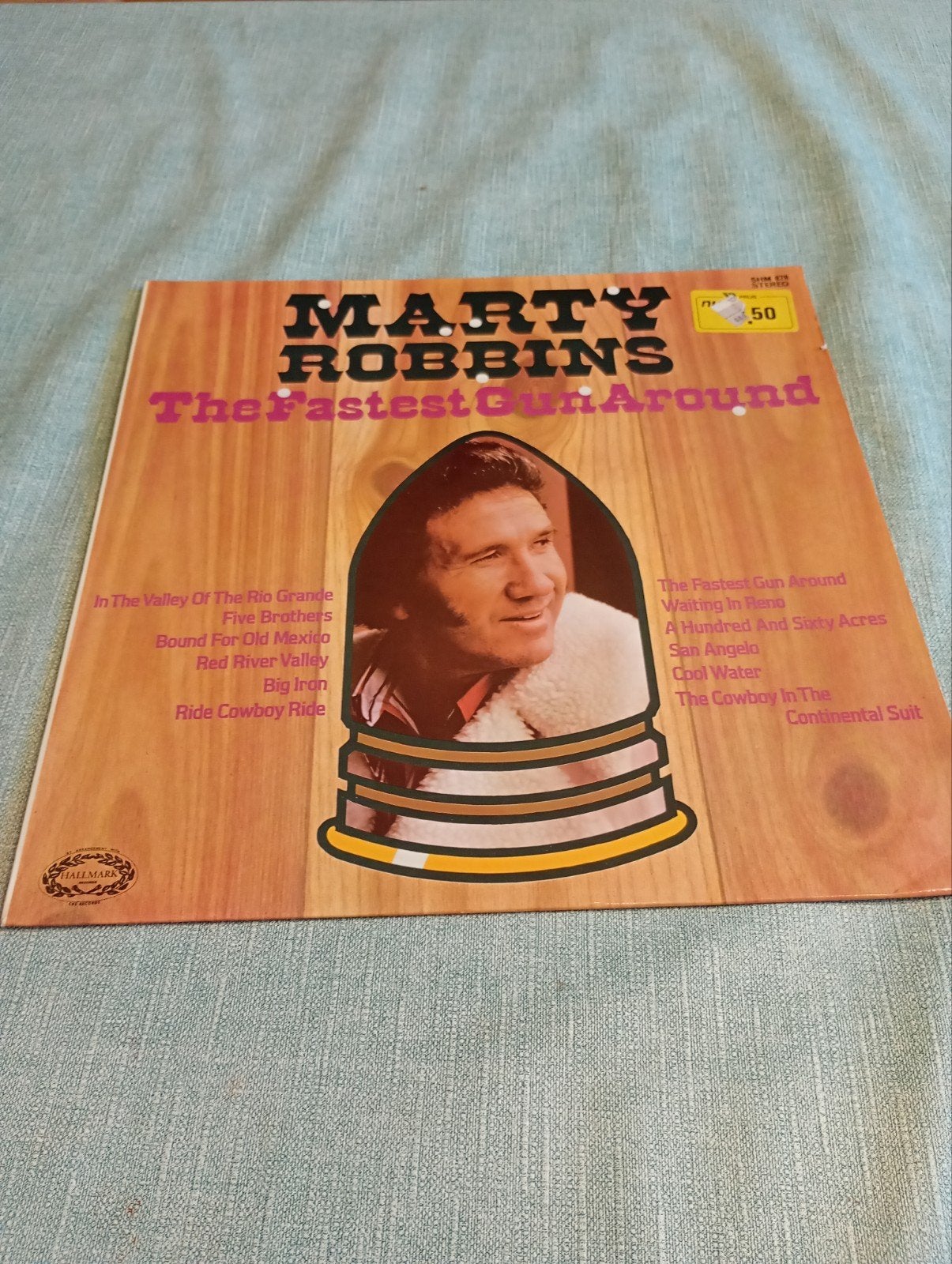 Marty Robbins - The Fastest Gun Around LP, LP, Gebruikt, Overige genres, Ophalen of Verzenden