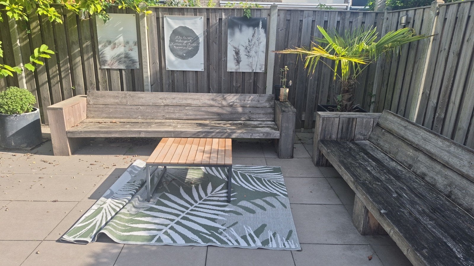 Oud steigerhout banken 2x 3mtr. Gratis afhalen vóór 24aug, Doe-het-zelf en Verbouw, Hout en Planken, Ophalen, Gebruikt, 25 tot 50 mm