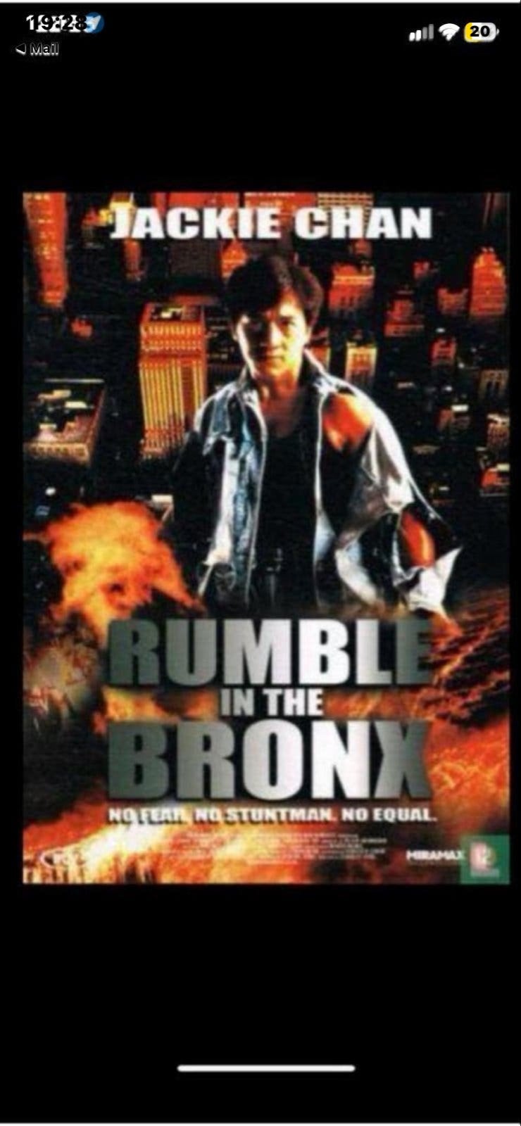 Rumble in the Bronx - Jackie Chan (DVD), Nederlands, Actiethriller, Ophalen of Verzenden, Vanaf 12 jaar