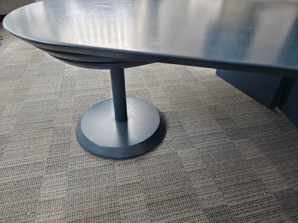 Leuke Leolux salontafel Cyclo staalblauw, Ophalen, Minder dan 50 cm, Gebruikt, 100 tot 150 cm