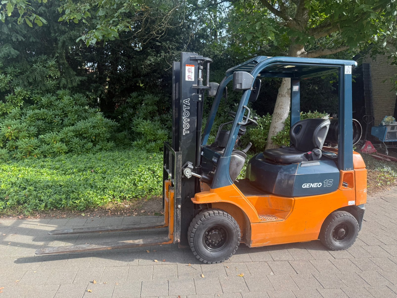 Perfect werkende heftruck geen gebreken!!, 1000 tot 2000 kg, Ophalen of Verzenden, Heftruck