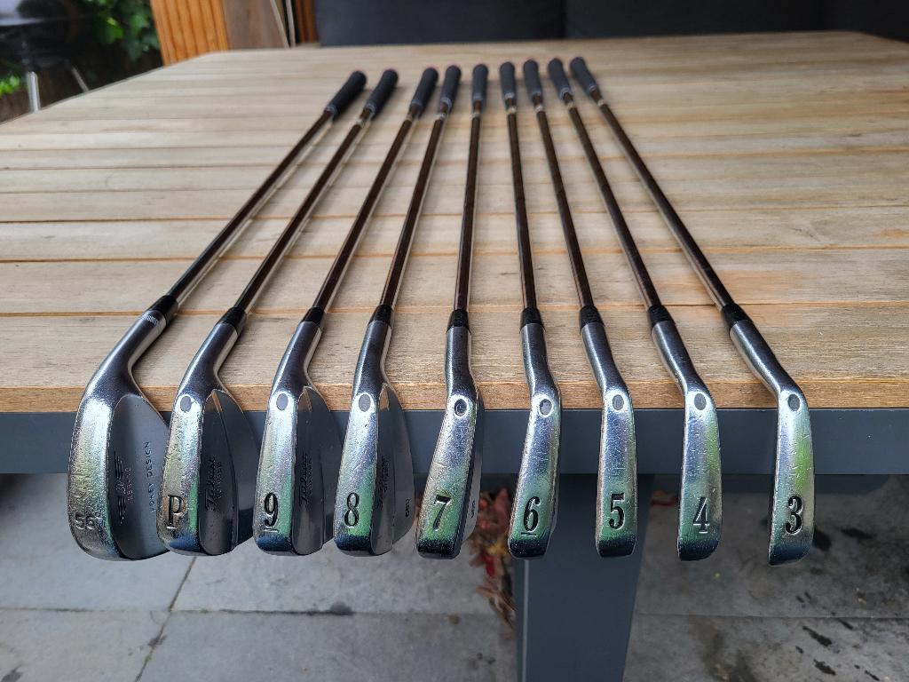 Titleist 660 Forged ijzerset 3–PW + Vokey 56 nieuwe grips!, Ophalen, Gebruikt, Set, Overige merken