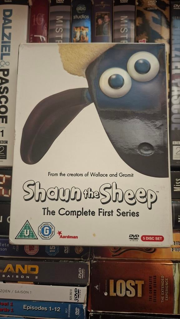Shaun the sheep serie 1 dvd, Cd's en Dvd's, Ophalen of Verzenden, Zo goed als nieuw