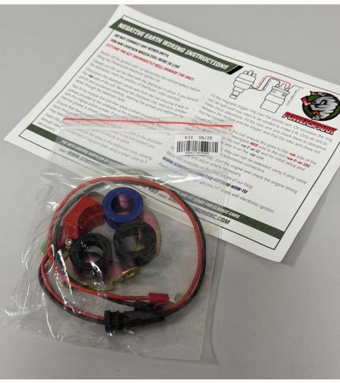 Powerspark K31 Elektronische Ontsteking Lucas DKY4A set, Ophalen of Verzenden, H, H, H