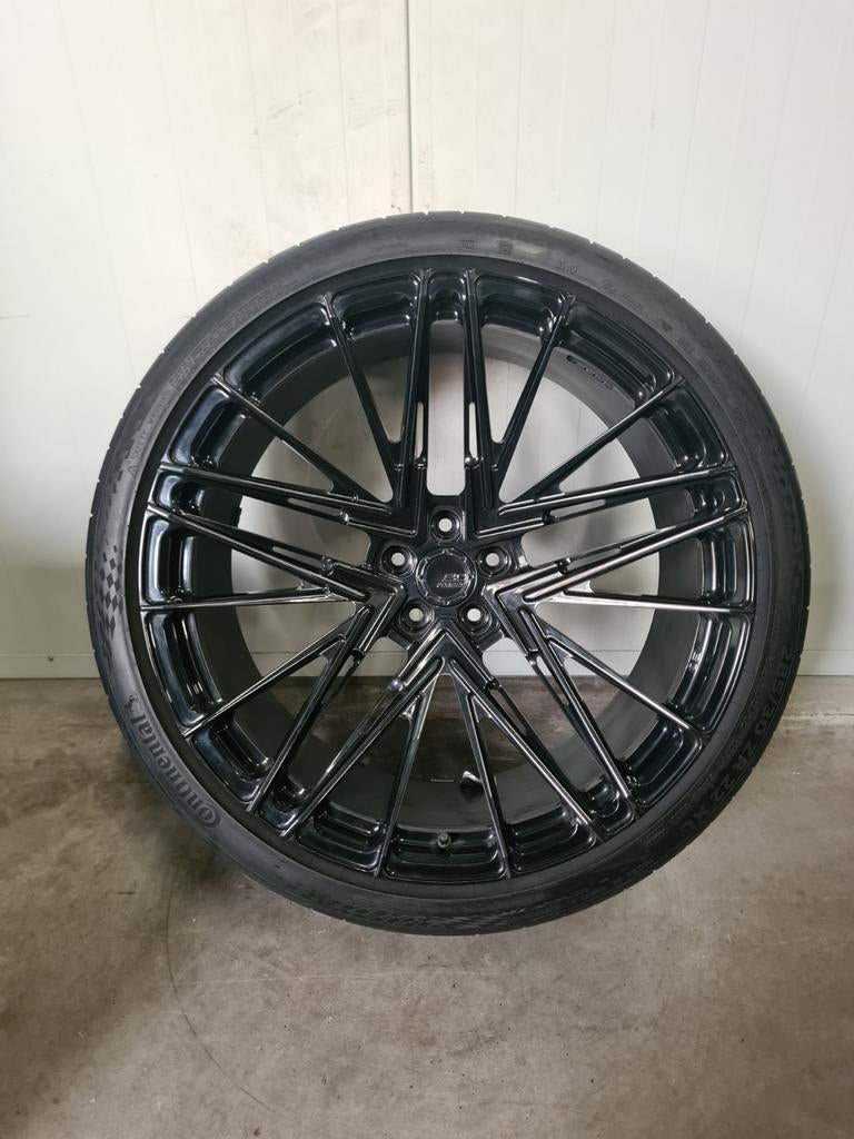 22' Audi RS6 RS7 C8 BC Forged EH185 Velgen met zomerbanden, 285 mm, Banden en Velgen, Overige maten, Ophalen of Verzenden