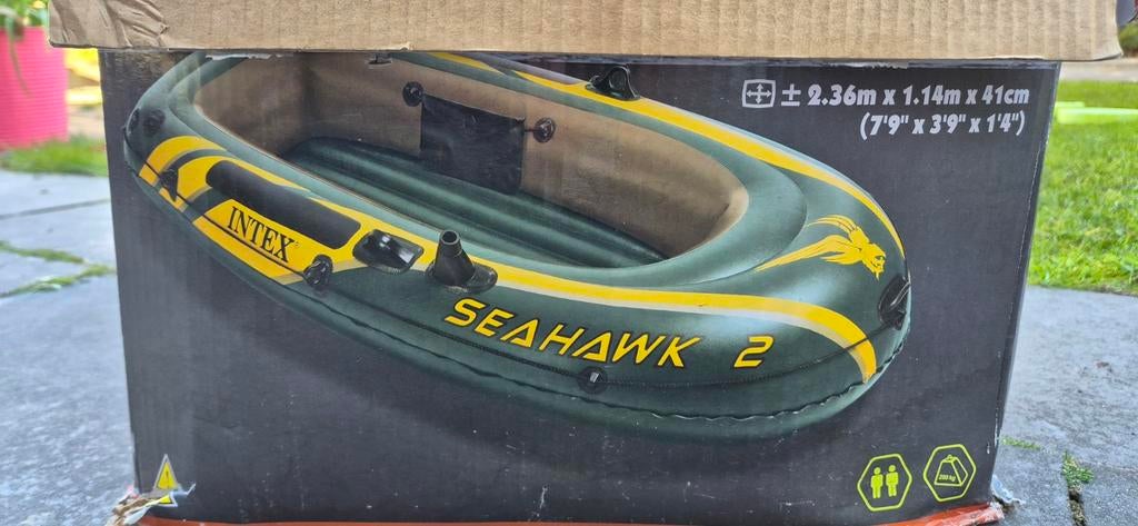 Intex Seahawk 2 rubberboot, Ophalen