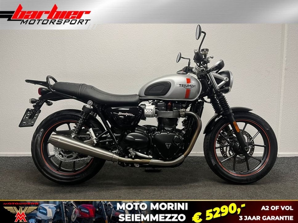 ️️Triumph STREET TWIN (bj 2016)️️, 2 cilinders, Motorrijbewijs A, Bedrijf, Meer dan 35 kW