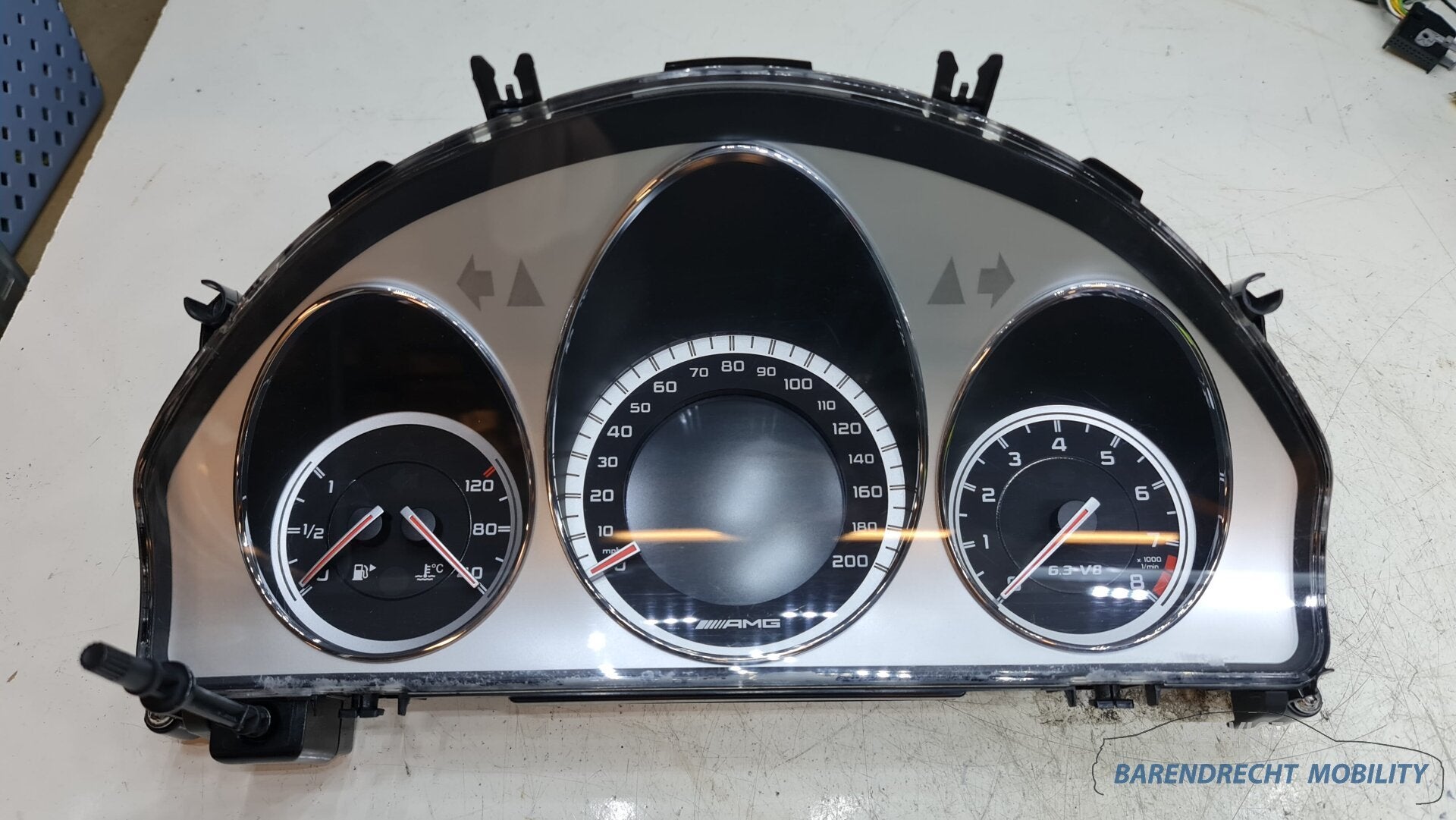AMG KMteller Mercedes c klasse W204 tacho Mijlen KM teller20, Auto-onderdelen, Gebruikt, Mercedes-Benz AG, Mercedes-Benz, Ophalen of Verzenden