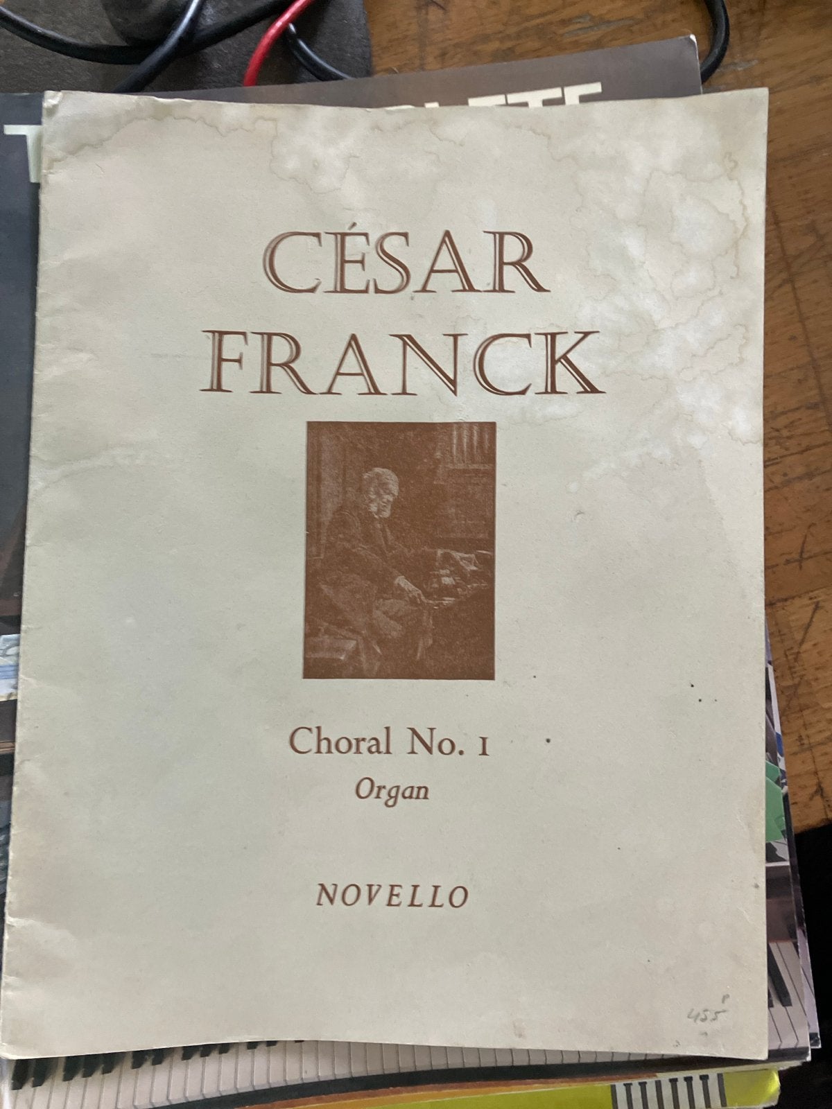 César Franck - Choral No. 1 voor Orgel (Novello), Orgel, Gebruikt, Klassiek, Ophalen of Verzenden