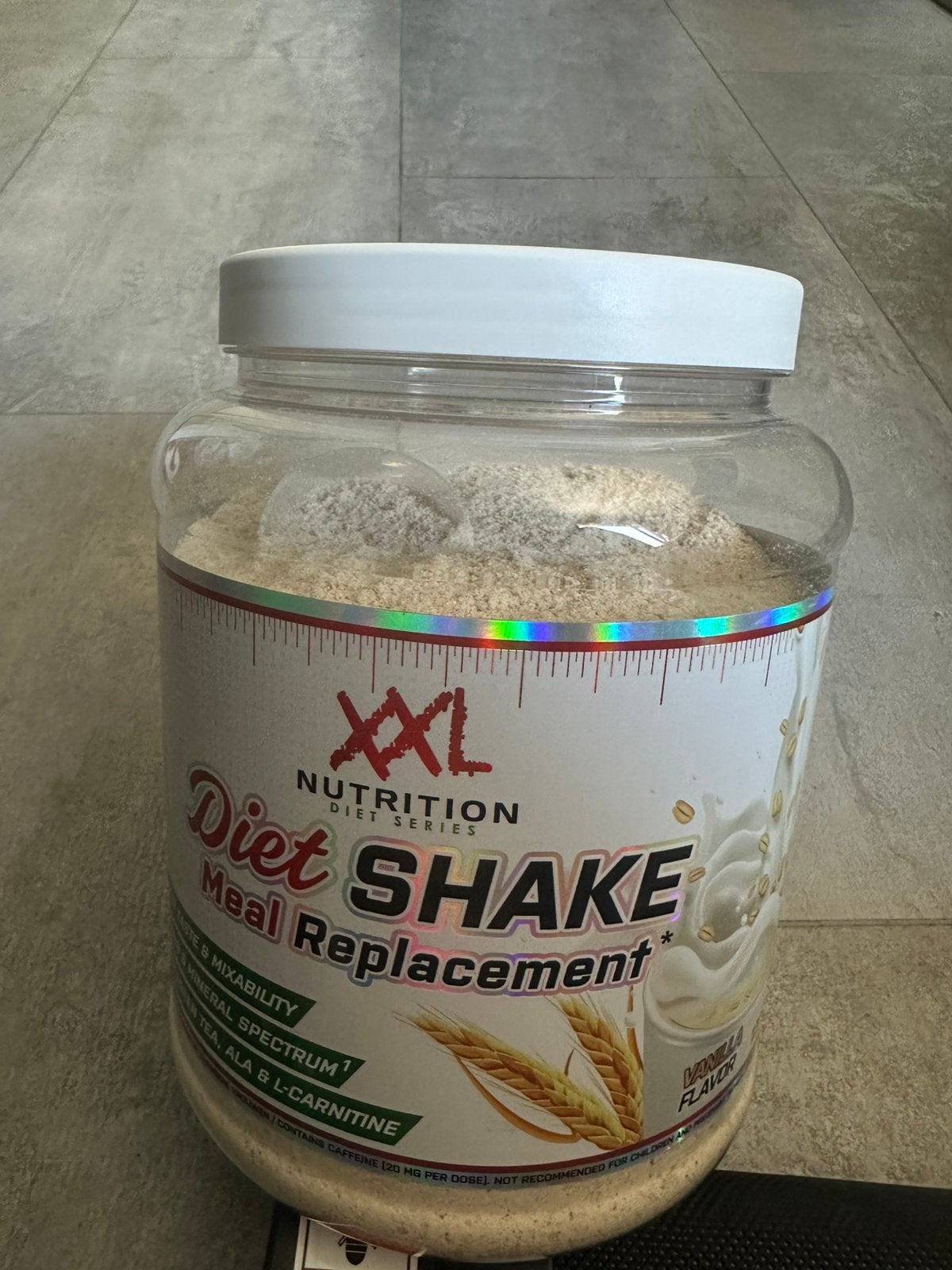 XXL diet shake / maaltijdvervanger vanilla, Ophalen of Verzenden, Nieuw, Poeder of Drank