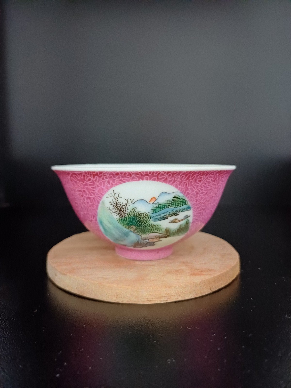 Chinees Porseleinen Theekopje - Republieke Periode, Antiek en Kunst, Ophalen of Verzenden