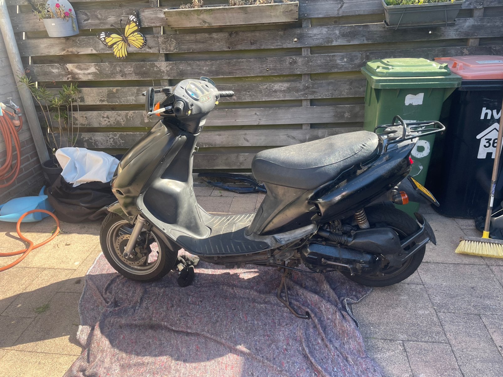 Sym jet euro x 50, Ophalen, Gebruikt, Maximaal 45 km/u, 50 cc