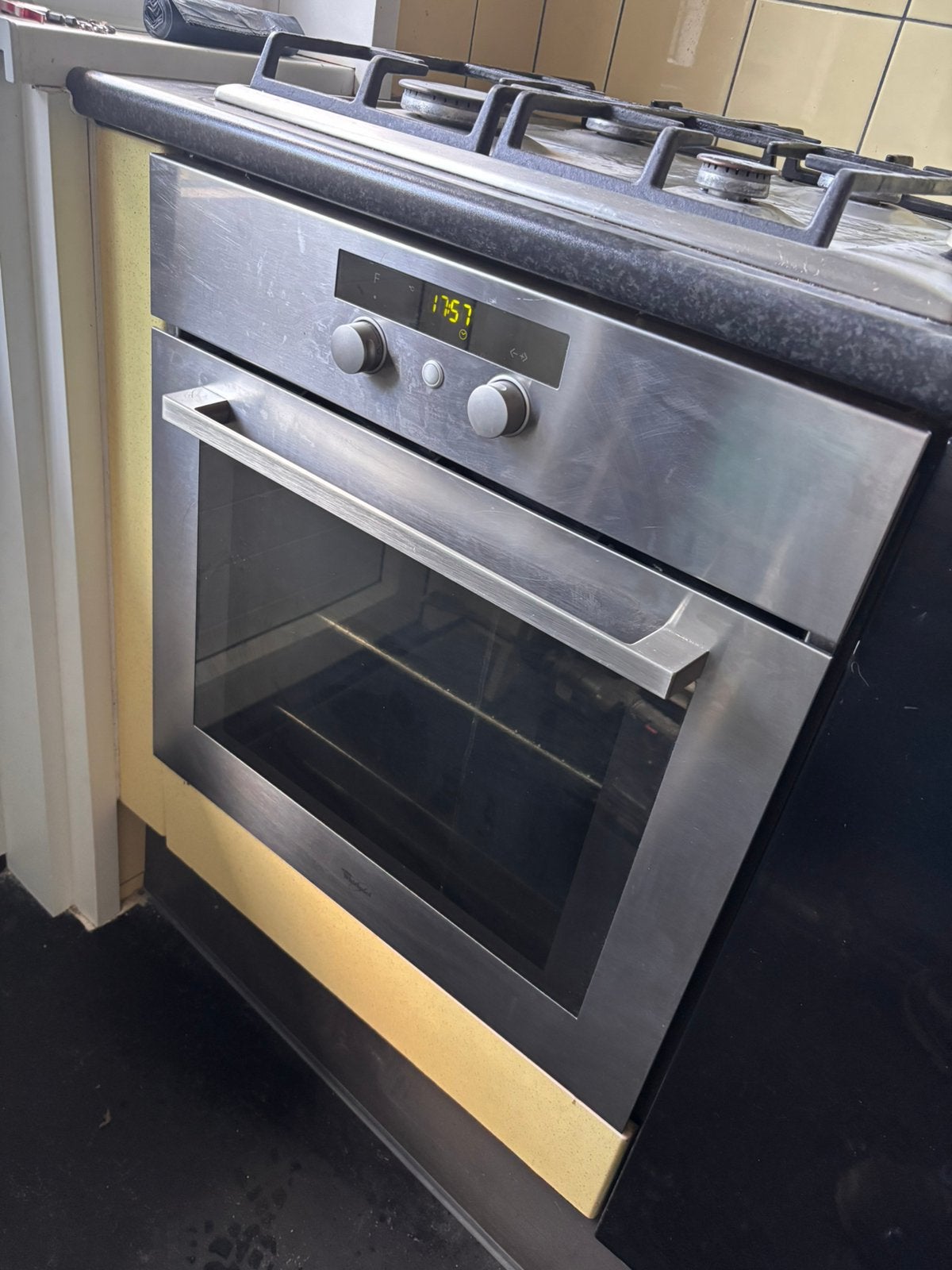Whirlpool inbouw oven / advertentie is tot 12 september, Witgoed en Apparatuur, Ophalen, Whirlpool, Gebruikt, Hete lucht