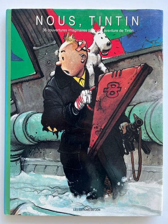 Boek Nous, Tintin - 36 imaginaire covers, Eén stripboek, Ophalen of Verzenden, Zo goed als nieuw