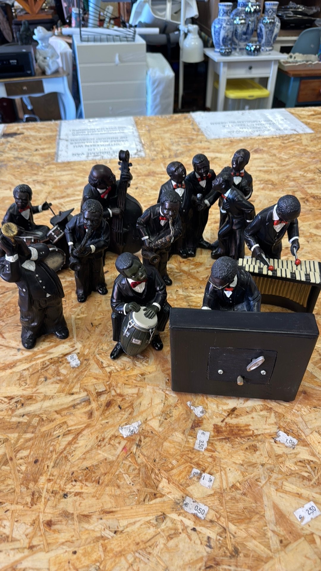 Parastone enesco jazz beeldjes 8 stuks, Verzamelen, Beelden en Beeldjes, Ophalen of Verzenden, Zo goed als nieuw