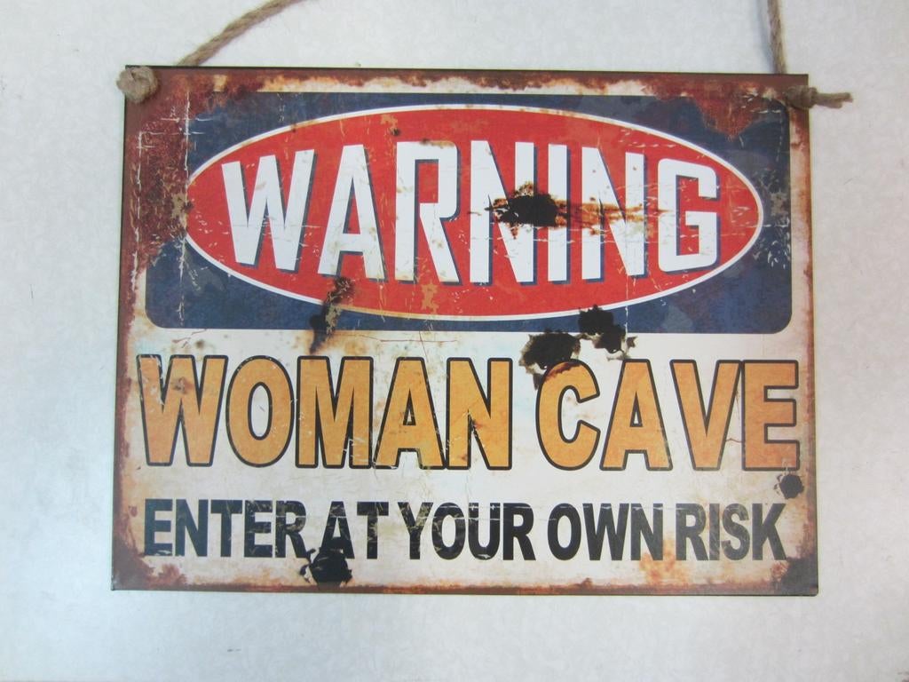 Diverse wandborden "Woman Cave", Ophalen of Verzenden, Nieuw