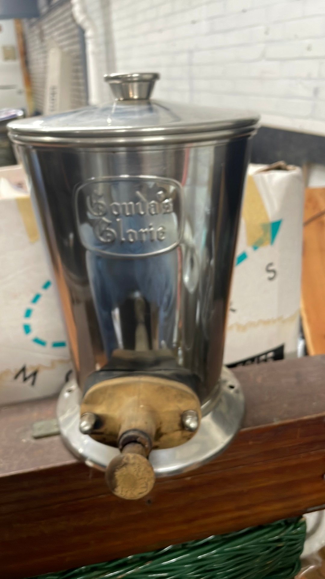 Unieke Vintage Gouda's Glorie Mayonaise / Saus Dispenser, Ophalen of Verzenden