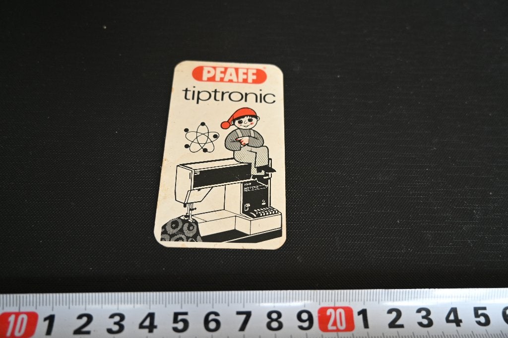 sticker PFAFF Tiptronic  naaimachine, Ophalen, Zo goed als nieuw