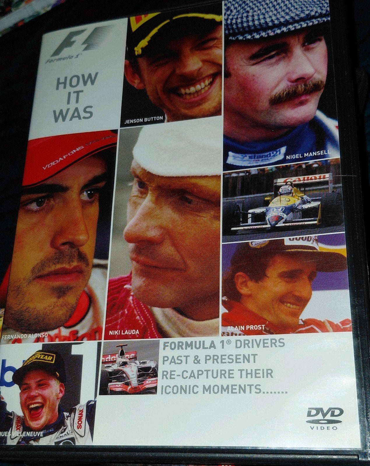 F1 How It Was DVD - Formule 1 coureurs verleden en heden, Alle leeftijden, Nederlands, Ophalen of Verzenden, Inclusief doosje