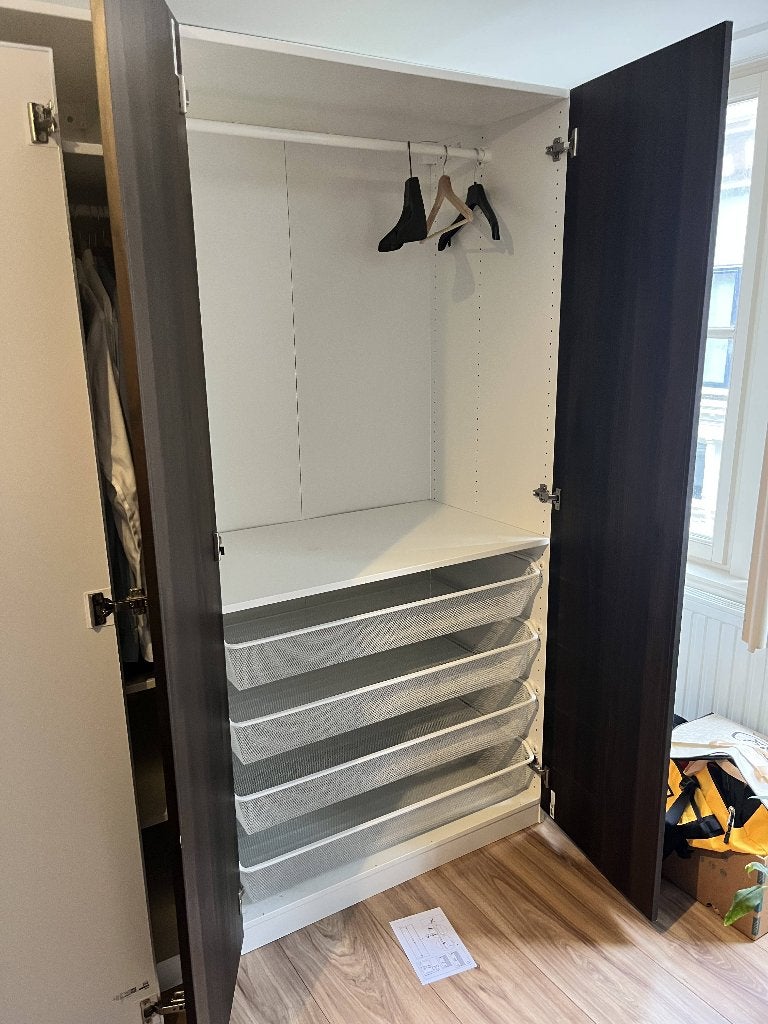 Ikea Pax kast, 100 tot 150 cm, 200 cm of meer, Zo goed als nieuw, 50 tot 75 cm