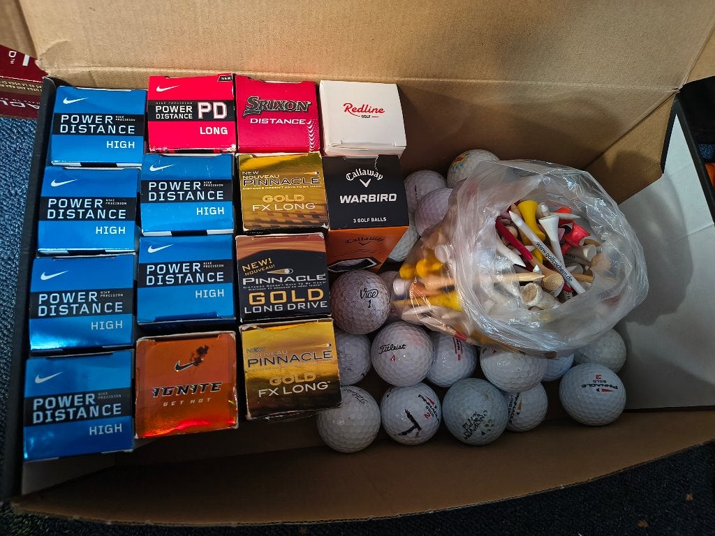 Golfballen + accessoires, Ophalen, Zo goed als nieuw, Bal(len), Overige merken
