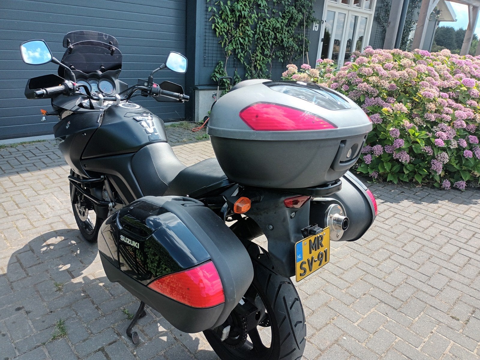 Kofferset Suzuki DL650V BlackRhino met rek 3 koffers, Ophalen, Nieuw