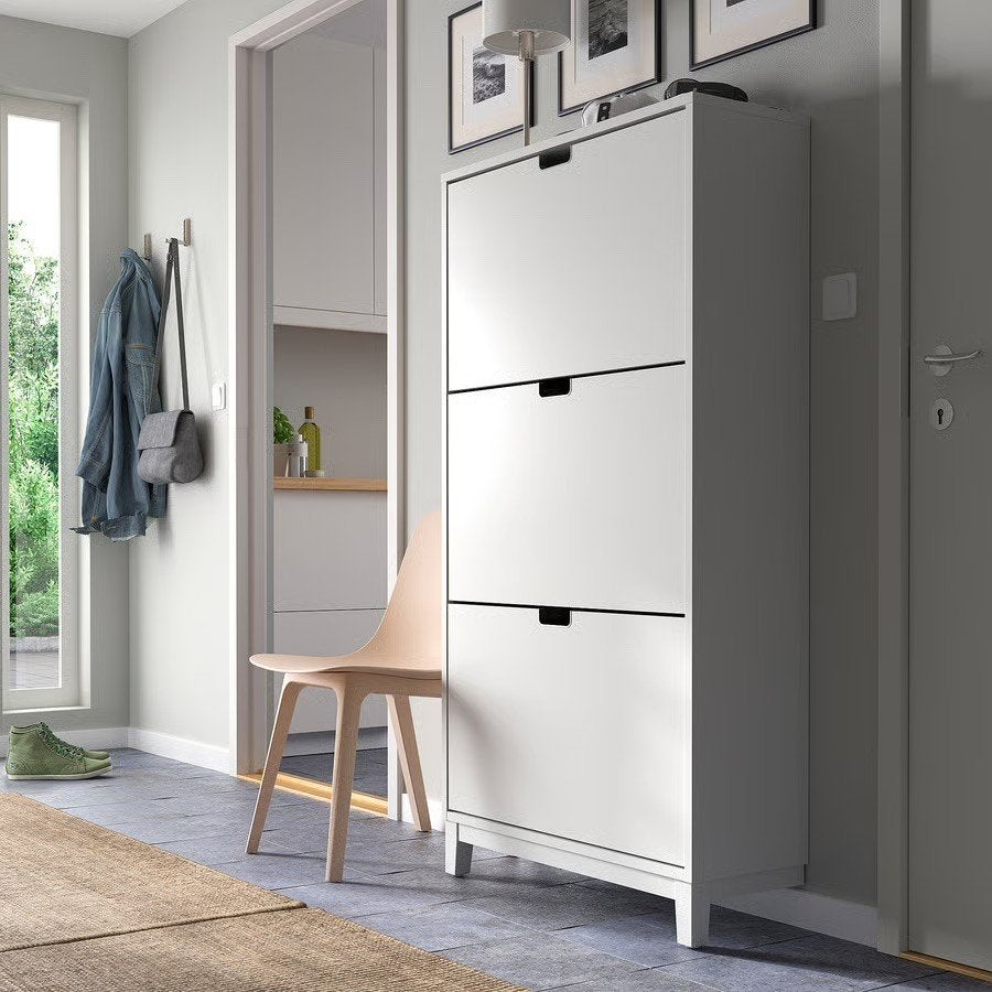 IKEA STÄLL schoenenkast – 3 vakken, Ophalen, Zo goed als nieuw, Modern