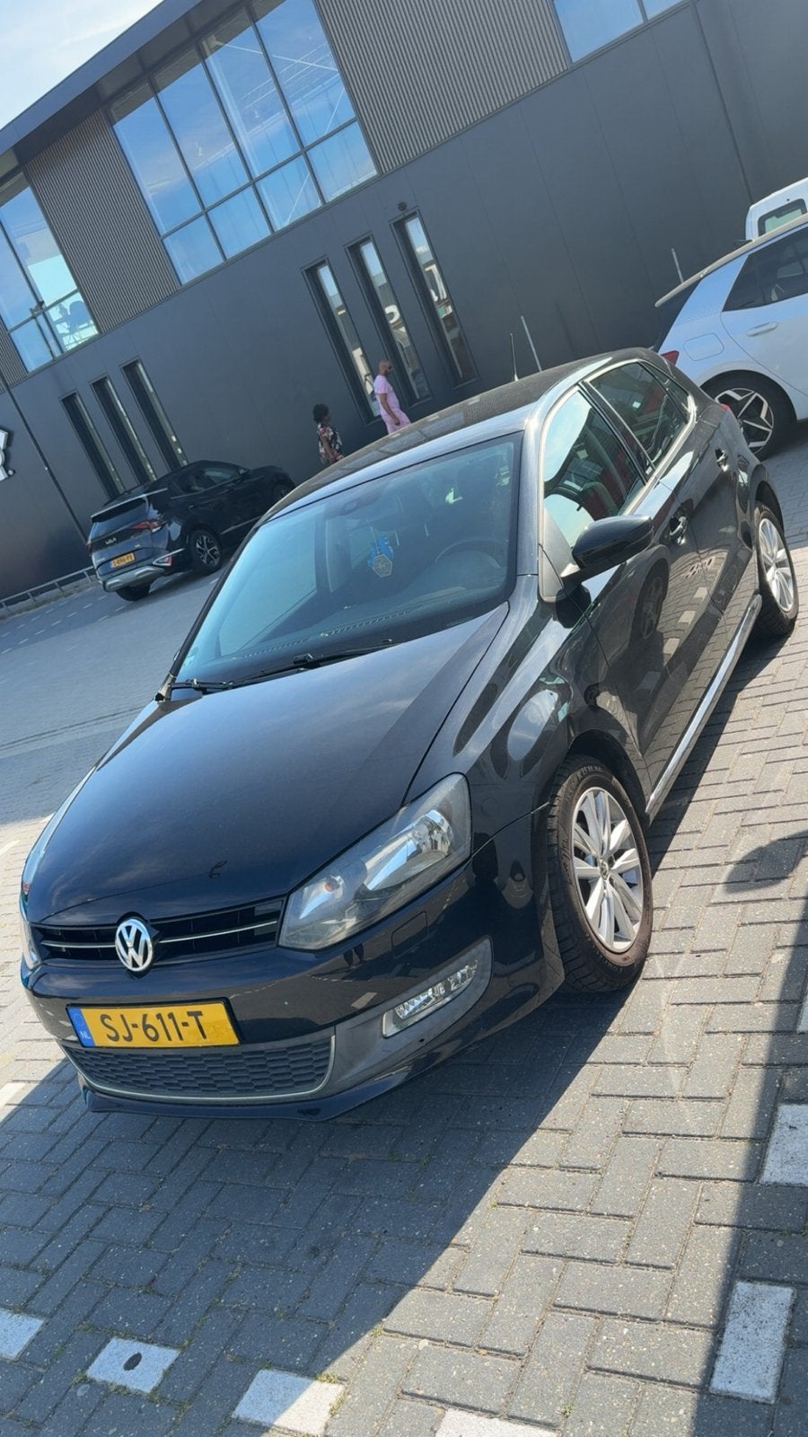 Volkswagen Polo 1.2 6V 44KW 5D My2009 2012 Zwart, Auto's, Volkswagen, Voorwielaandrijving, 967 kg, 40 €/maand, 1198 cc