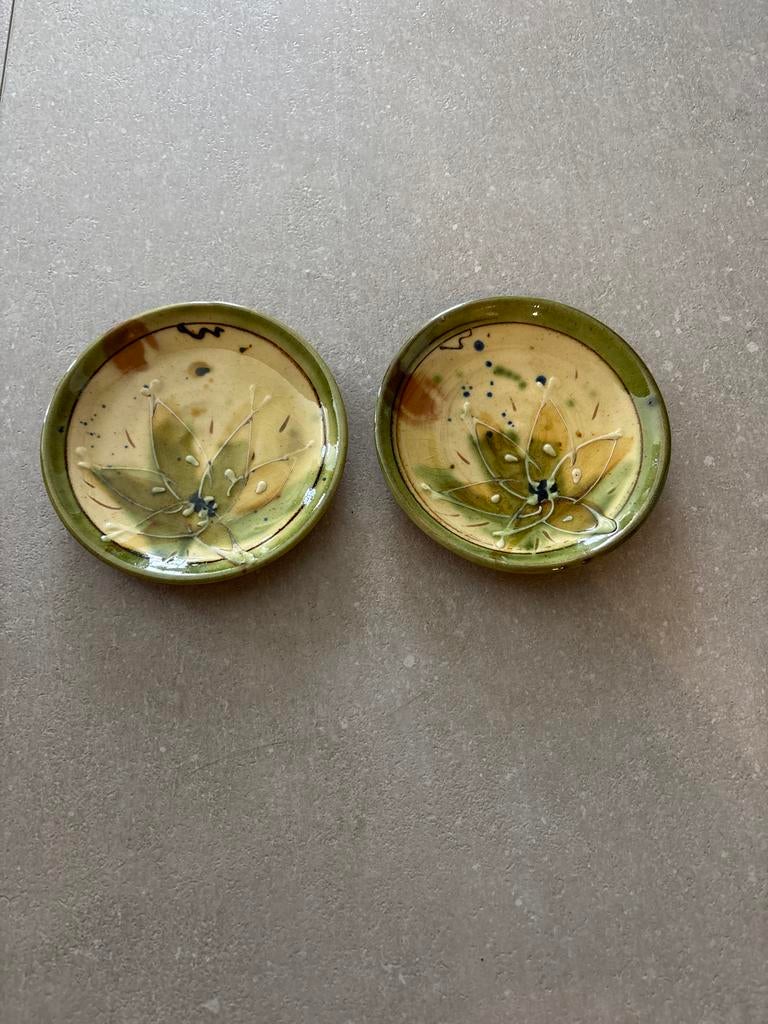 Twee kleine decoratieve schaaltjes, Ophalen of Verzenden