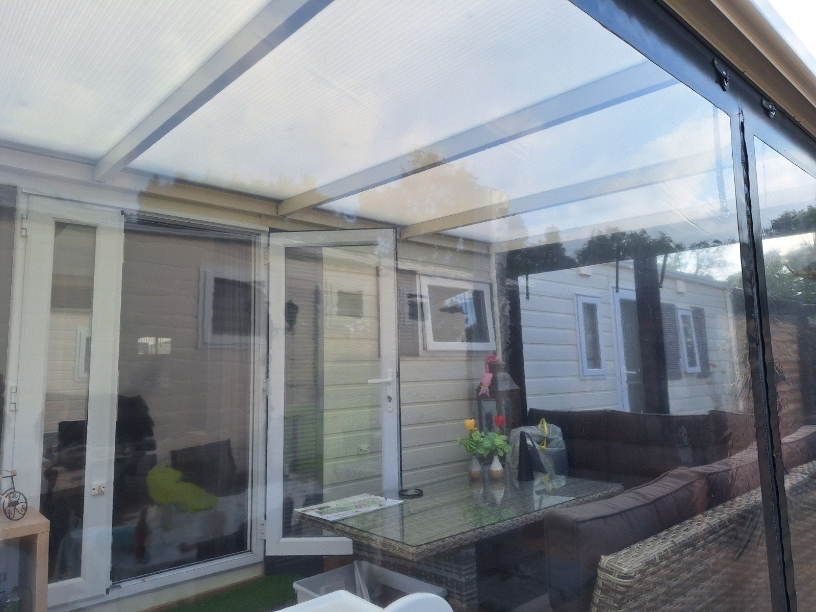 overkapping, Tuin en Terras, Ophalen, Gebruikt, Overige typen