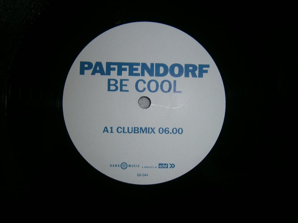 Paffendorf – Be Cool. 2001. Tech Trance, Trance, Hard House, Ophalen, Techno of Trance, 2000 - 2009, Zo goed als nieuw