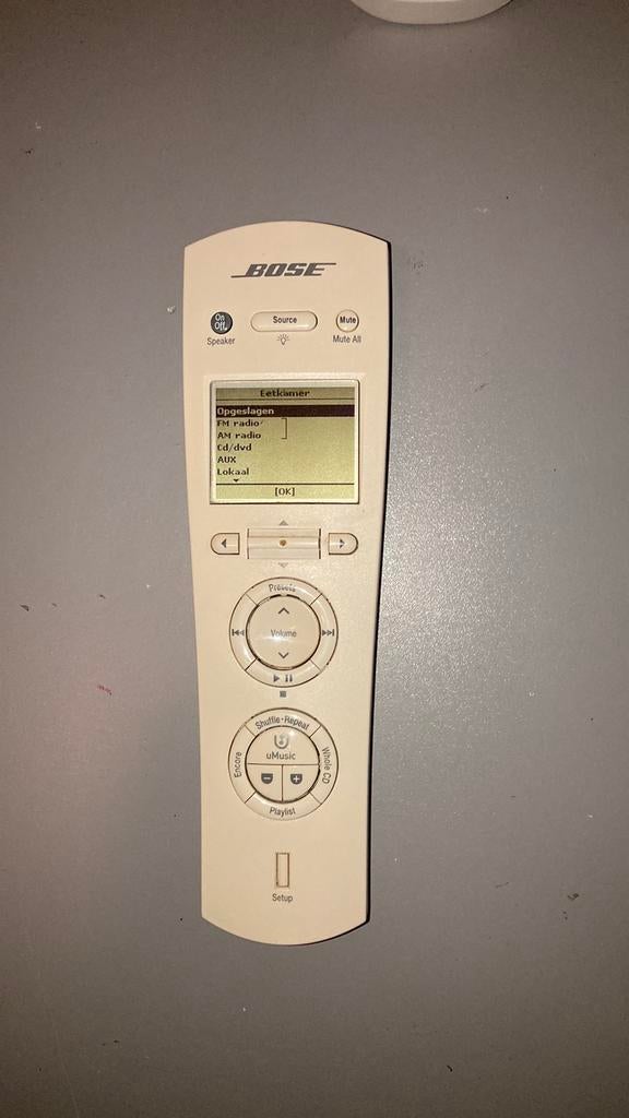 Bose PMCIII afstandsbediening, Audio, Tv en Foto, Afstandsbedieningen, -, -, Ophalen of Verzenden, Zo goed als nieuw