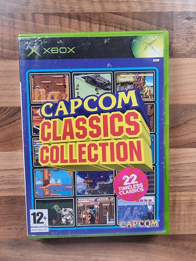 Capcom Classics Collection, Spelcomputers en Games, Games | Xbox Original, Zo goed als nieuw, Vechten, 1 speler, Vanaf 12 jaar