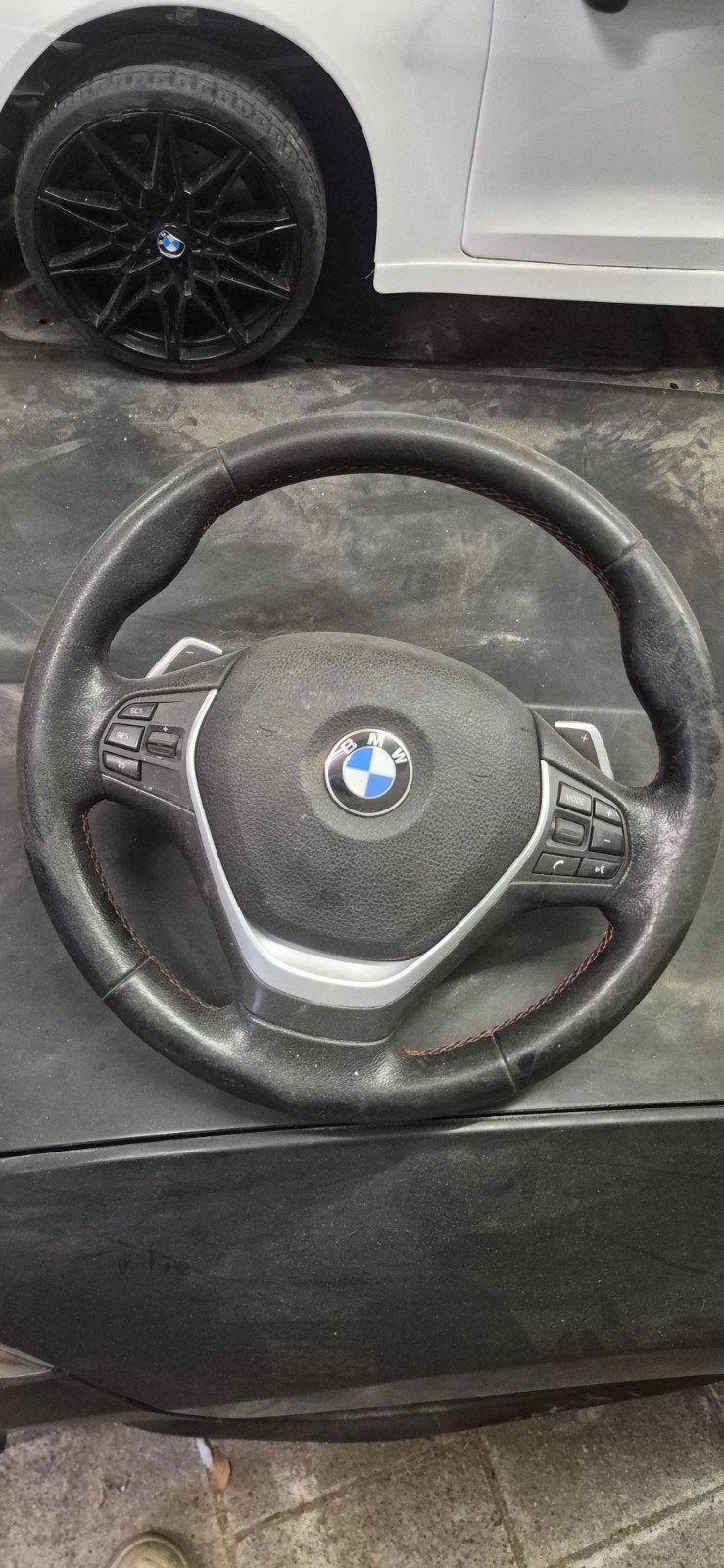 BMW Sportstuur met Airbag en Flippers F30, Auto-onderdelen, Ophalen of Verzenden