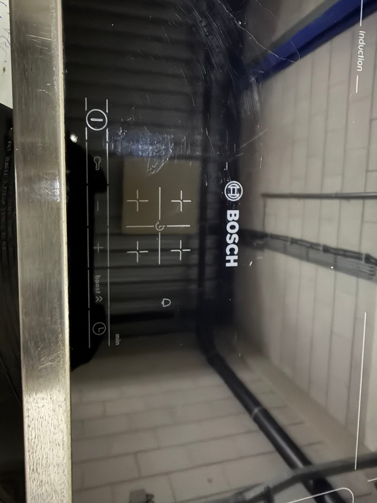 Bosch Inductiekookplaat Inbouw 4 Kookzones Werkend en netjes, Witgoed en Apparatuur, Gebruikt, Inbouw, Inductie, 4 kookzones