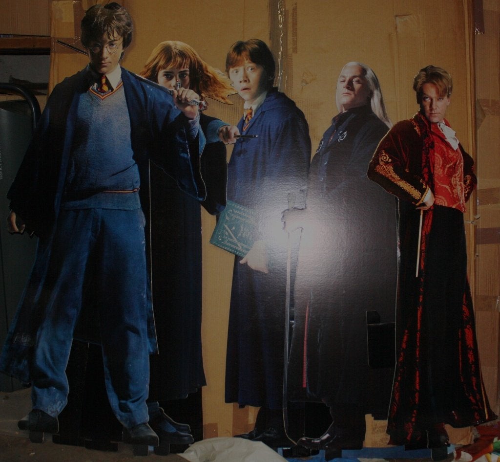 Harry Potter Bioscoop Display  , nieuw, Groot!!	  52   0, Ophalen, Harry Potter, Boek of Poster, Harry Potter