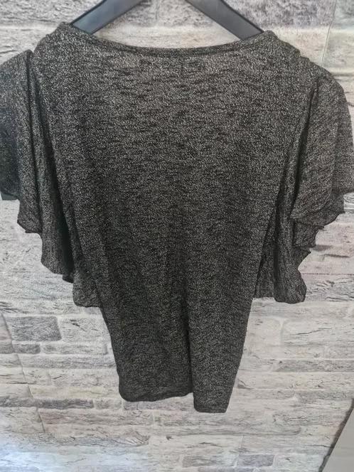 Zwart gouden glitter top Maat m h3, Kleding | Dames, Tops, Maat 38/40 (M), Zwart, Vila, Onbekend