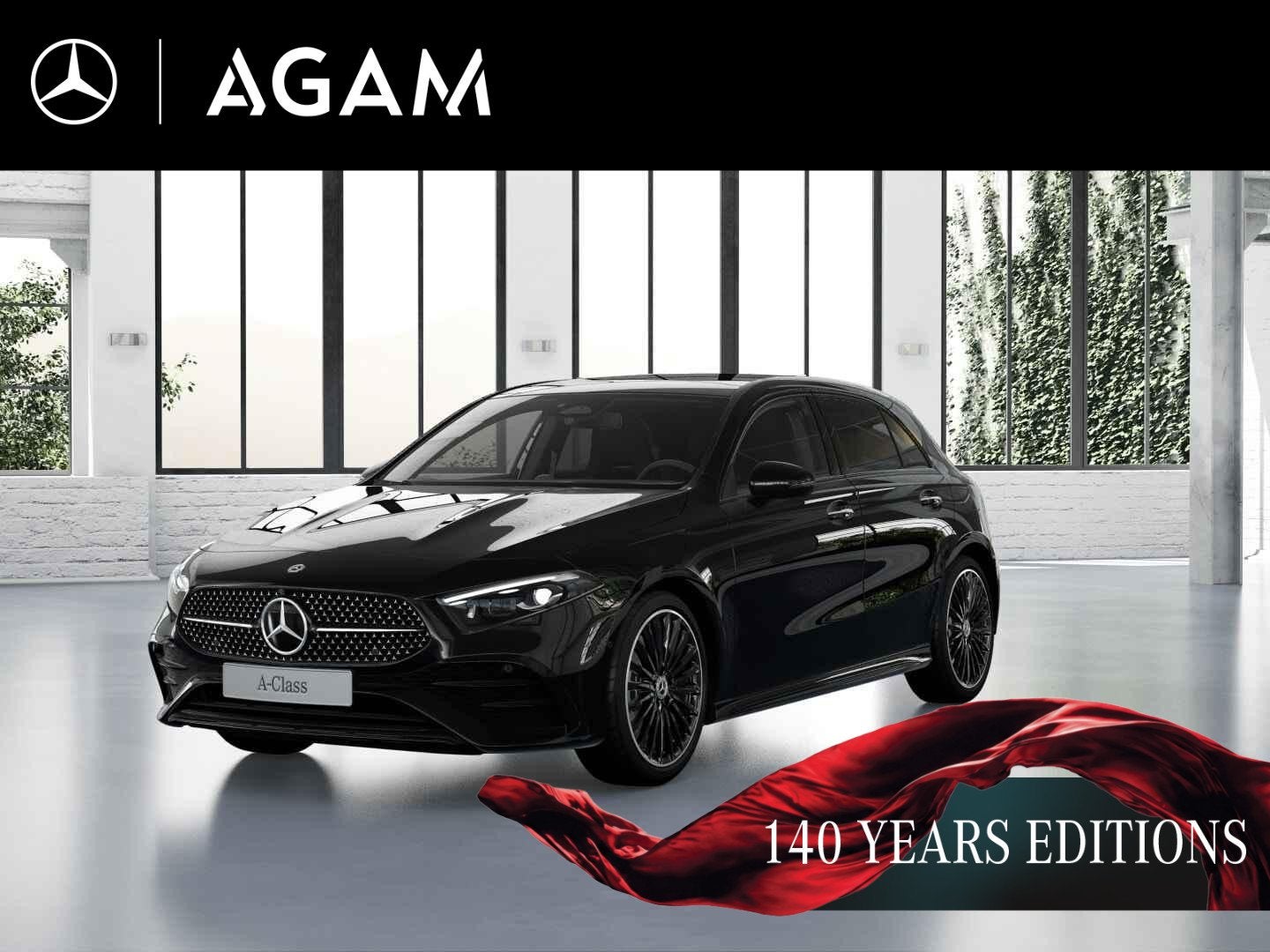 Mercedes-Benz A-Klasse Hatchback 250 e 140 Year Edition, Auto's, 4 cilinders, Plug-in hybride, Bedrijf, Nieuw
