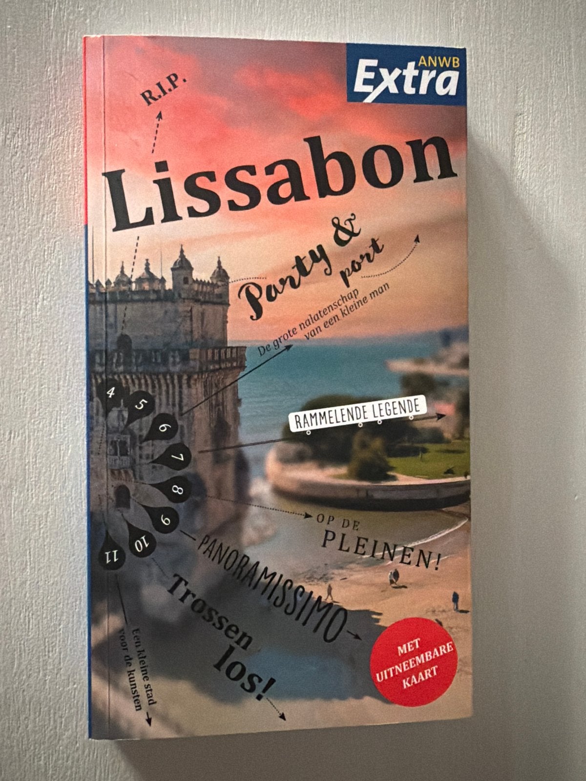 ANWB Extra Lissabon Reisgids - Compacte Stadsgids, Boeken, Reisgidsen, Europa, Ophalen of Verzenden, Zo goed als nieuw, Reisgids of -boek