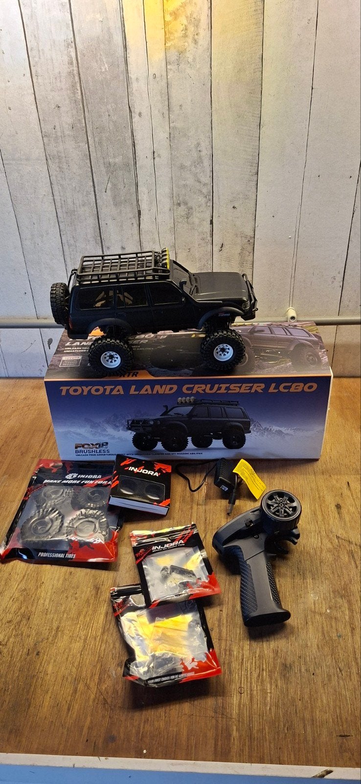 FMS FCX Toyota Land Cruiser LC80 Pro RC Crawler, Elektro, Auto offroad, Ophalen of Verzenden, Zo goed als nieuw