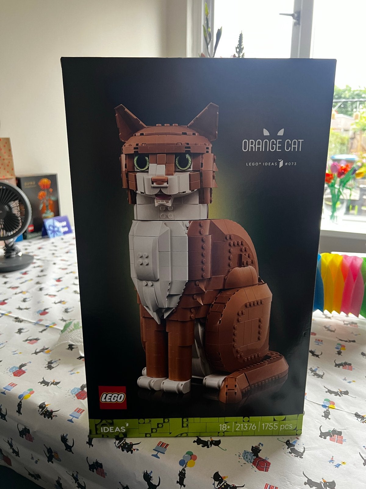 LEGO Ideas 21376 Oranje Kat - Nieuw in verpakking, Lego, Nieuw, Ophalen of Verzenden, Ideas