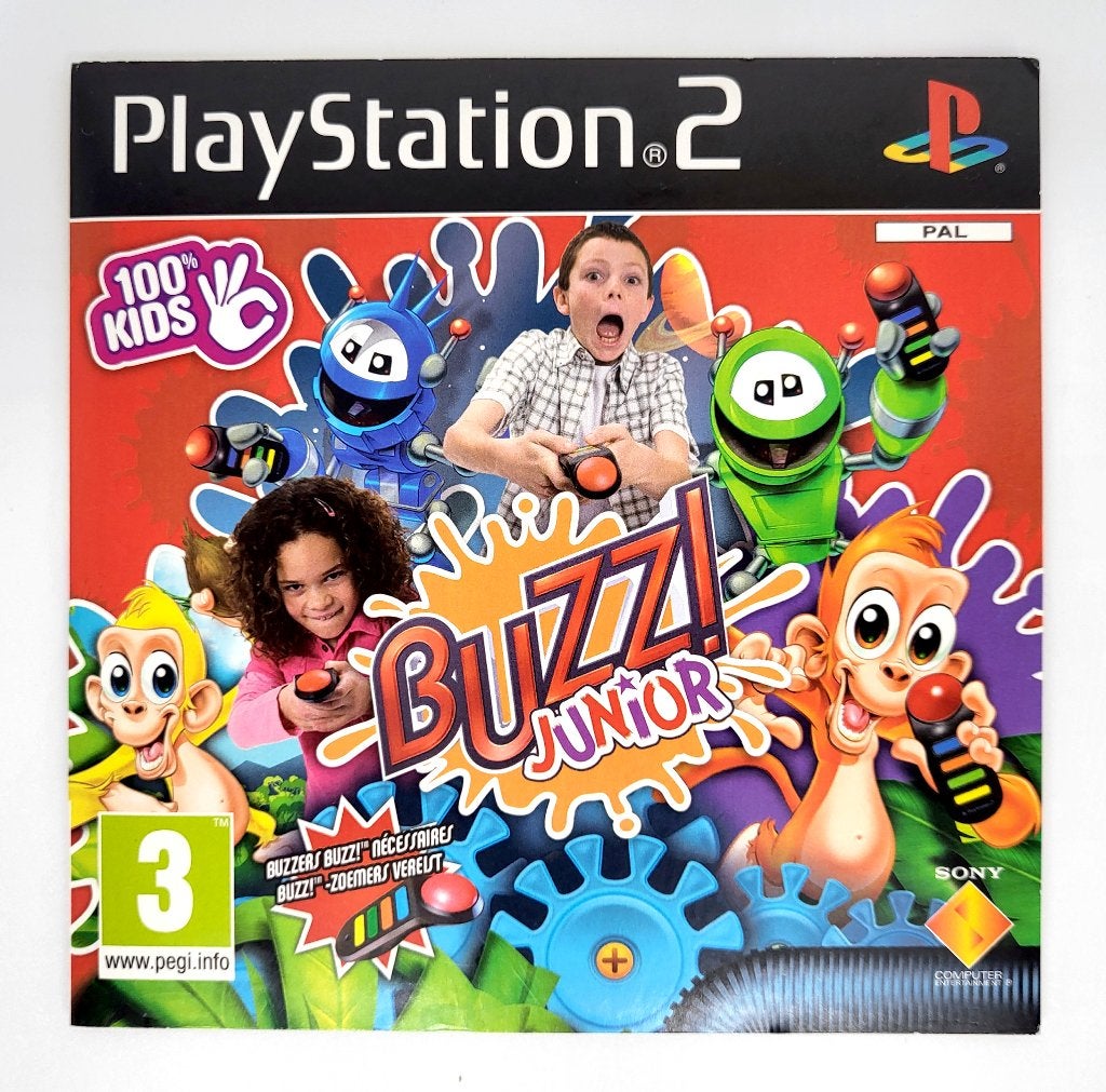 Buzz Junior Demo - Playstation 2 PS2 - PAL, Gebruikt, Verzenden, Overige genres, Nvt