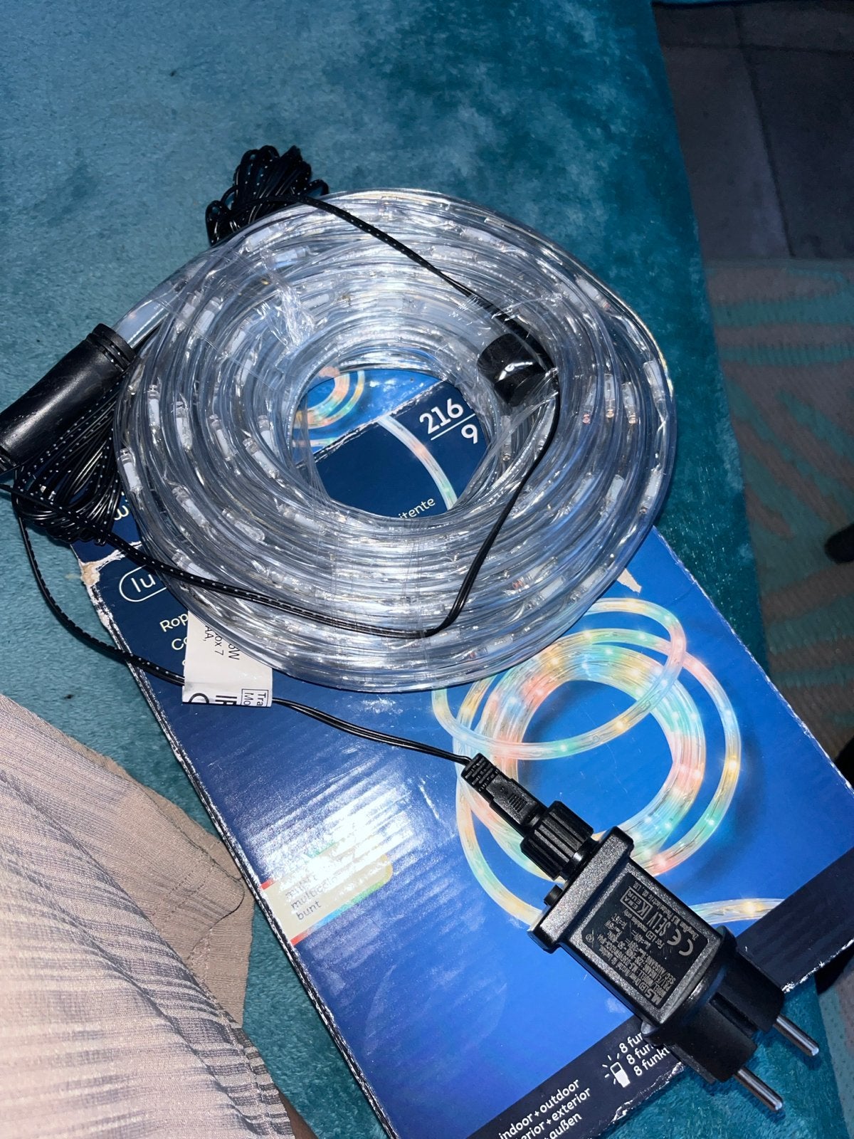 Splinternieuwe LED-strip, 9 meter, multicolor, Ophalen, Kunststof, Minder dan 50 watt, Nieuw