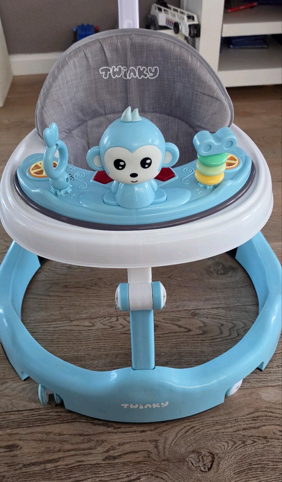 Twinky Baby Walker - Blauw met Speelgoed, Ophalen of Verzenden, Zo goed als nieuw