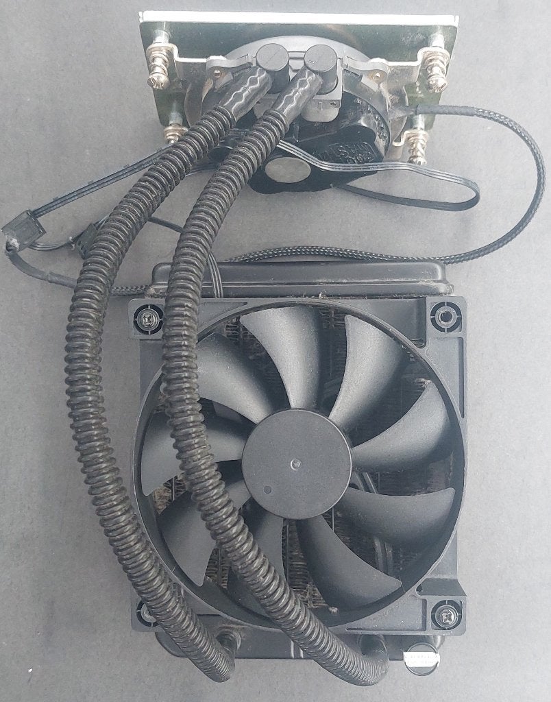 PC CPU koeling | Cooler Master Seidon 120XL, Ophalen of Verzenden, Gebruikt, Waterkoeling